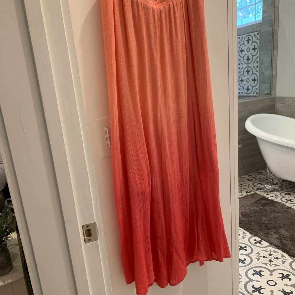 Ombré maxi skirt!
